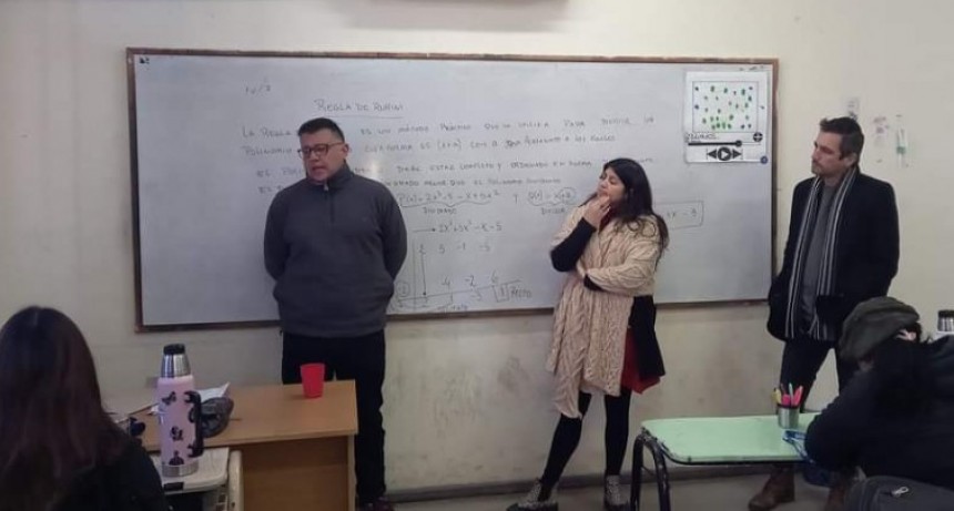 Destacan la importancia de la formación profesional en un encuentro con estudiantes secundarios