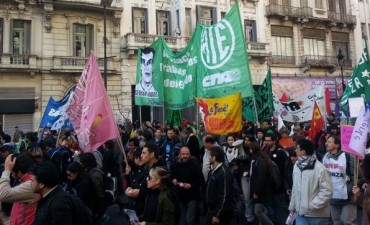 Adrián Lescano- Secretario General CTA: “Vivimos una jornada histórica esperemos que el gobierno tome nota de los reclamos”