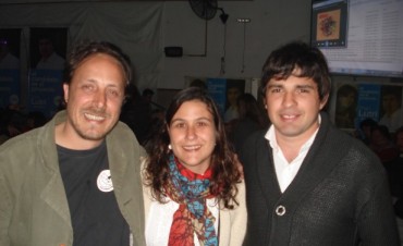 Multitudinario acto de Diego Lutri en el cierre de campaña