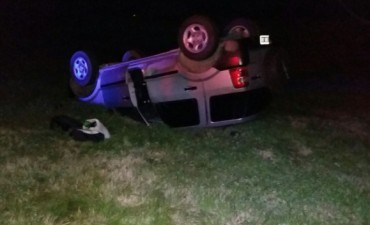 Accidente en el kilómetro 208 de la ruta 9