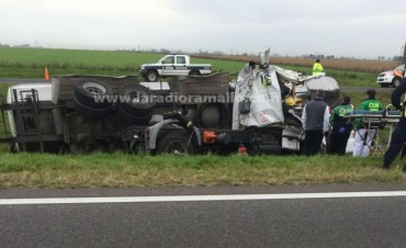 Otro accidente en ruta 9
