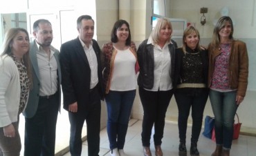 Finocchiaro visitó Ramallo