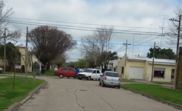 Villa Ramallo: un accidente de transito por no respetar el sentido de las calles