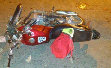 Violento accidente en Villa Ramallo