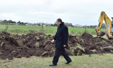 El Intendente Mauro Poletti recorrió las diferentes Obras que se están realizando en la ciudad de Ramallo