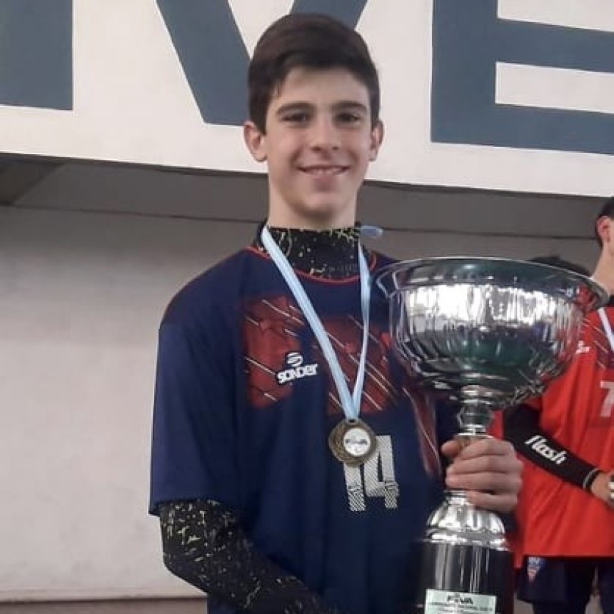 Lorenzo Bordi Campeón Nacional de Voley