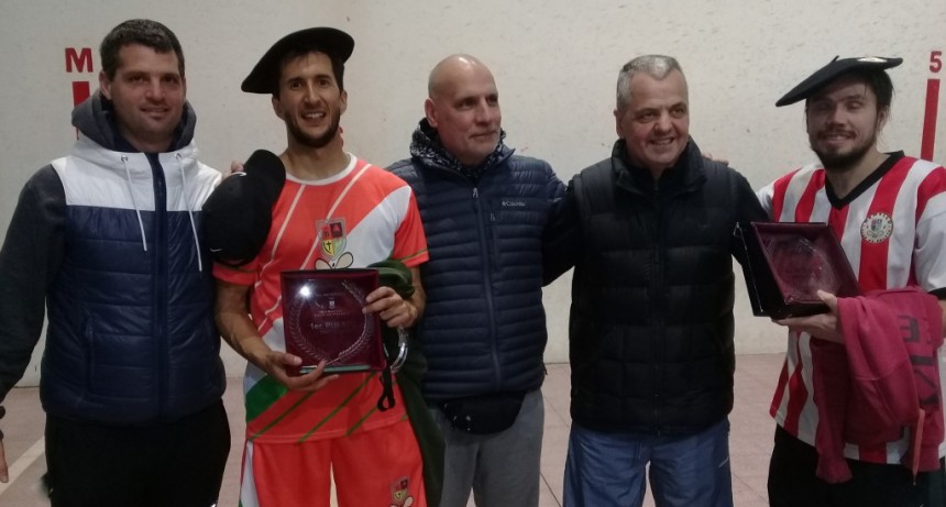 Con Pelota a paleta de altísimo nivel se festejó el 8° Aniversario Ramallo Club de Pelota