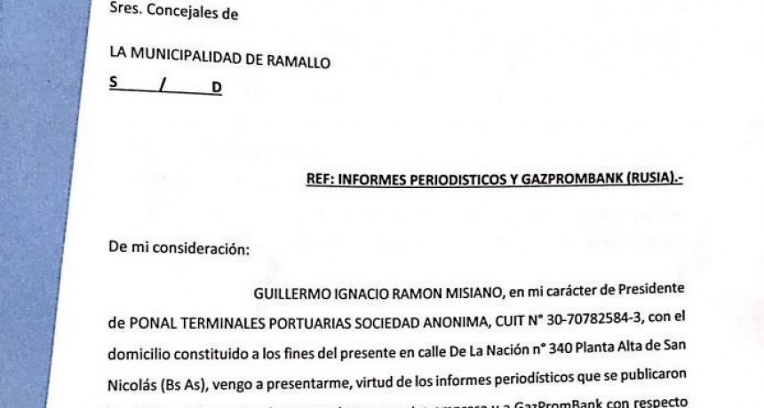 Una nueva carta de PTP Group ingresó al HCD