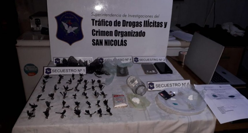 Allanamientos por drogas en Ramallo