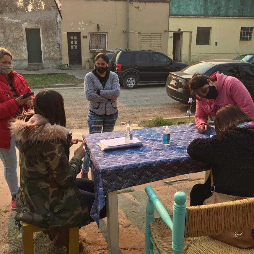 Recorriendo los barrios 