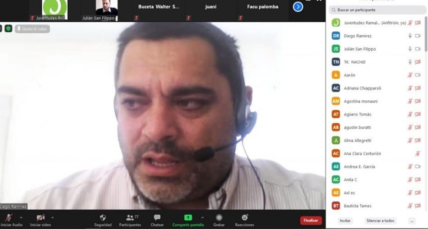 Funcionarios municipales realizaron una jornada virtual en la semana de la ESI