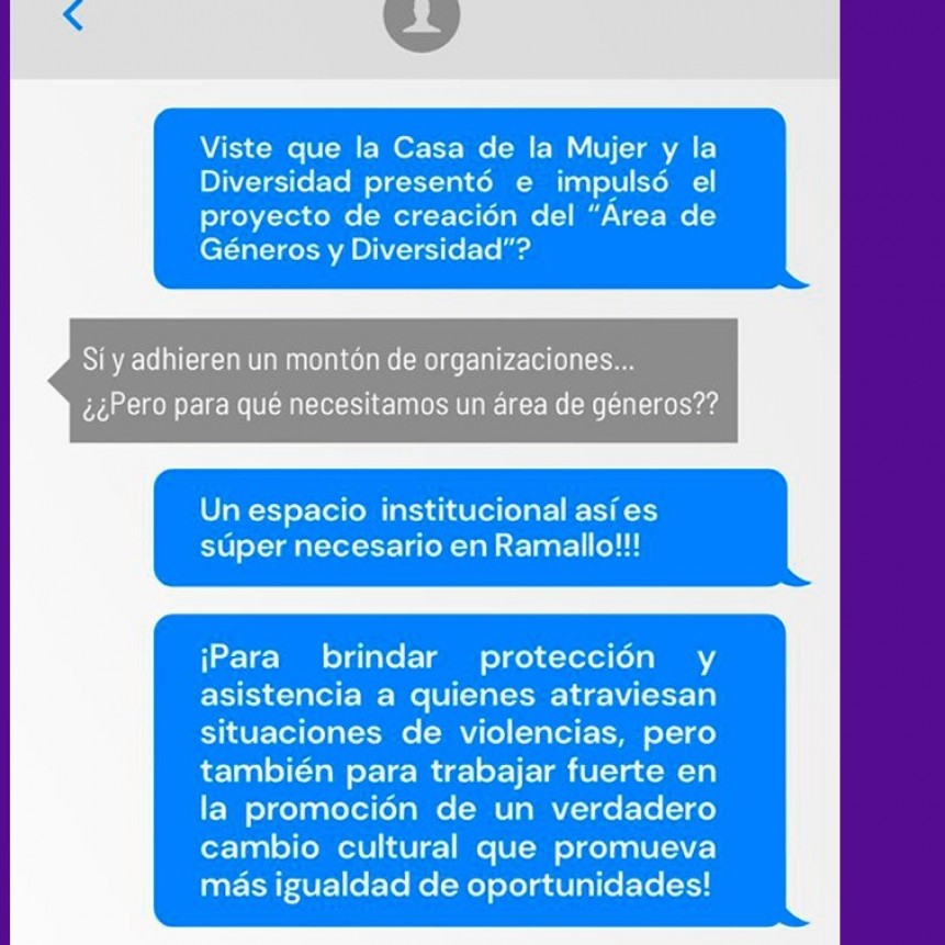 Pedido de la Casa de la Mujer y la Diversidad