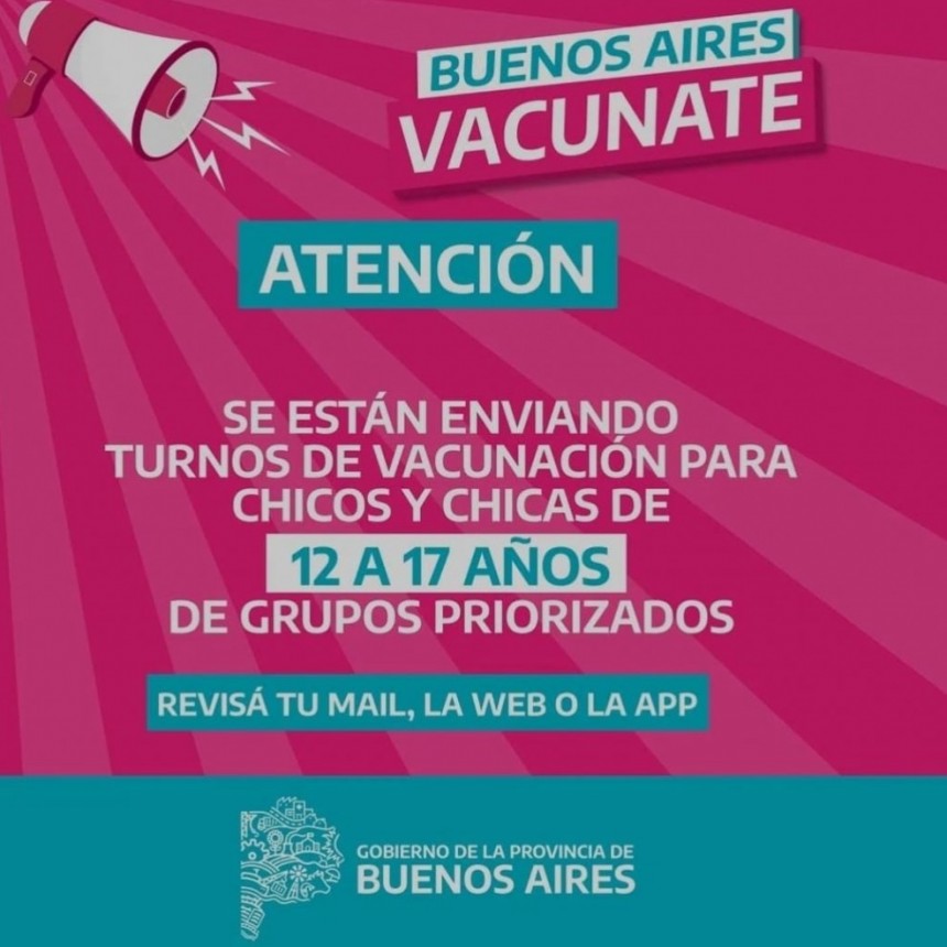 Comienzan a vacunar a menores