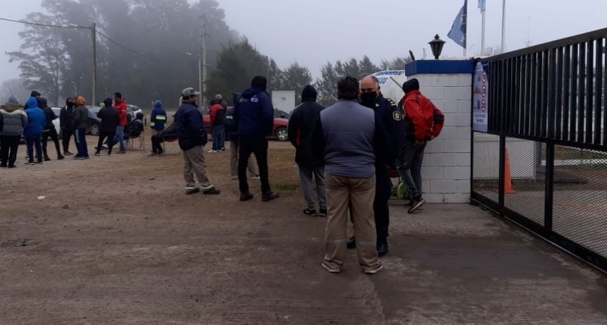 Protesta de trabajadores en Comirsa