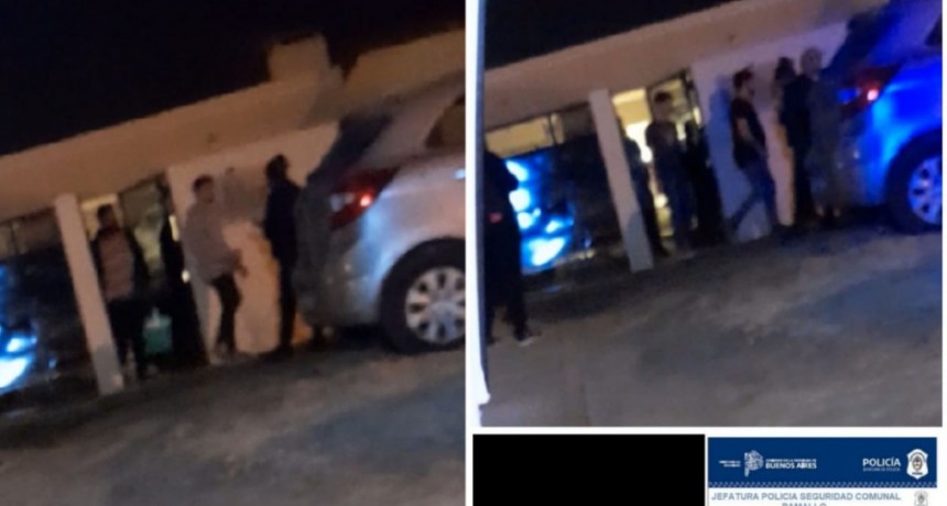 La policía desarticuló una fiesta clandestina con cuatrocientos personas 