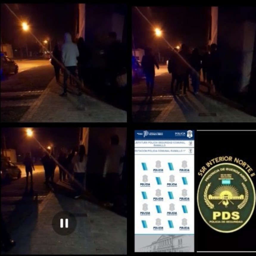 La policía desarticuló dos fiestas clandestinas