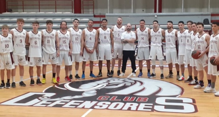 Defensores debuta el viernes en el Pre Federal de Básquet