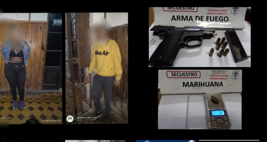 Gresca en la vía pública y detención