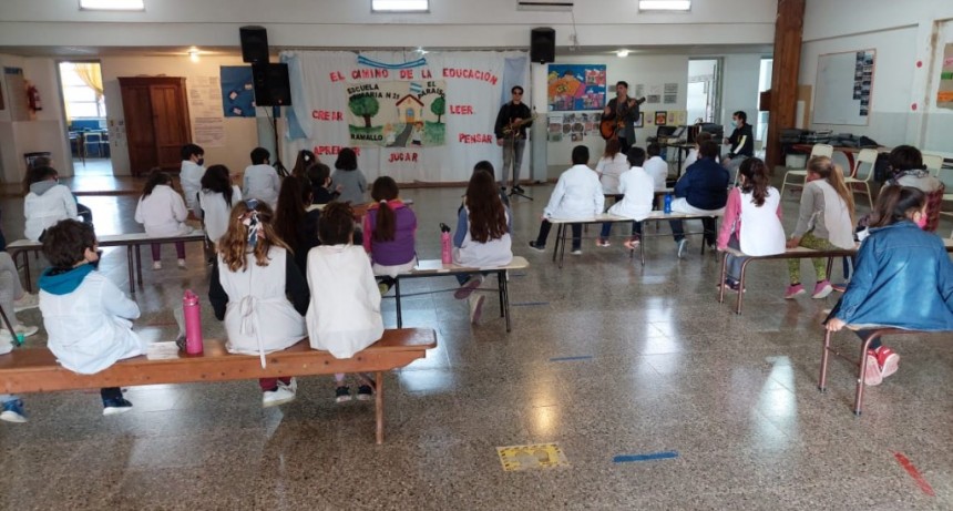 La Banda Infanto Juvenil celebró el Mes de la Infancia en El Paraíso 