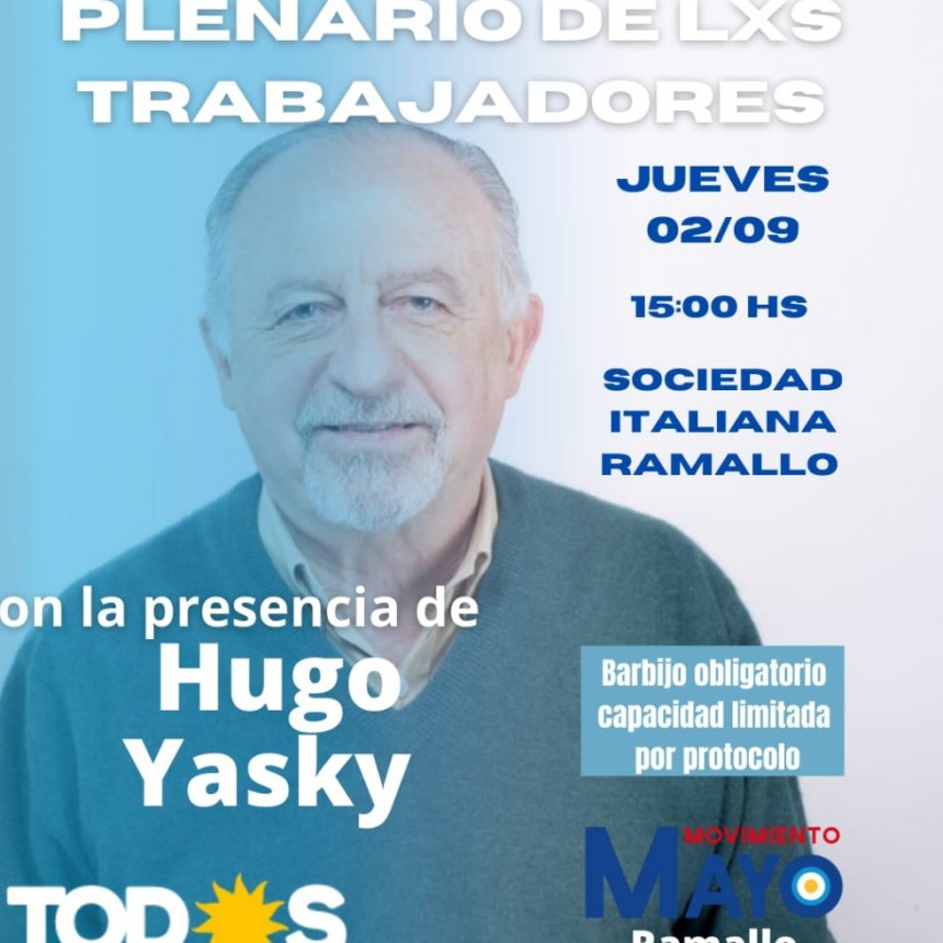 Yasky visita Ramallo