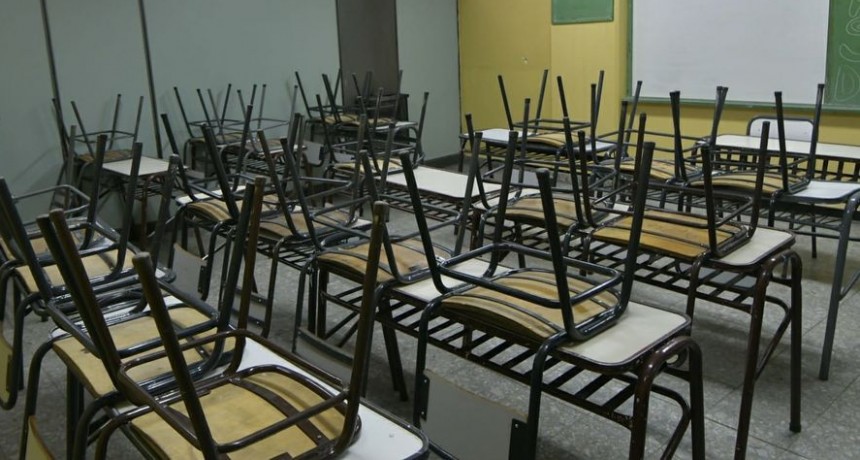 Alto acatamiento al paro docente en las escuelas ramallenses