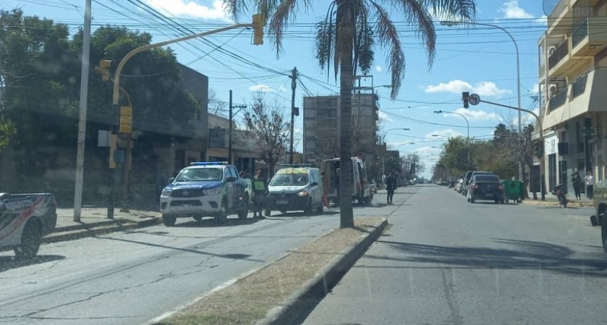 Accidente en Villa Ramallo