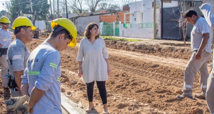 Giammaria: “Sé cómo cambia la vida cuando mejoran las calles y dejás de vivir en el barro”
