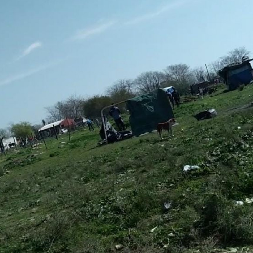 Ocupación ilegal en terrenos baldíos de Ramallo: un asentamiento que genera inquietud en la comunidad