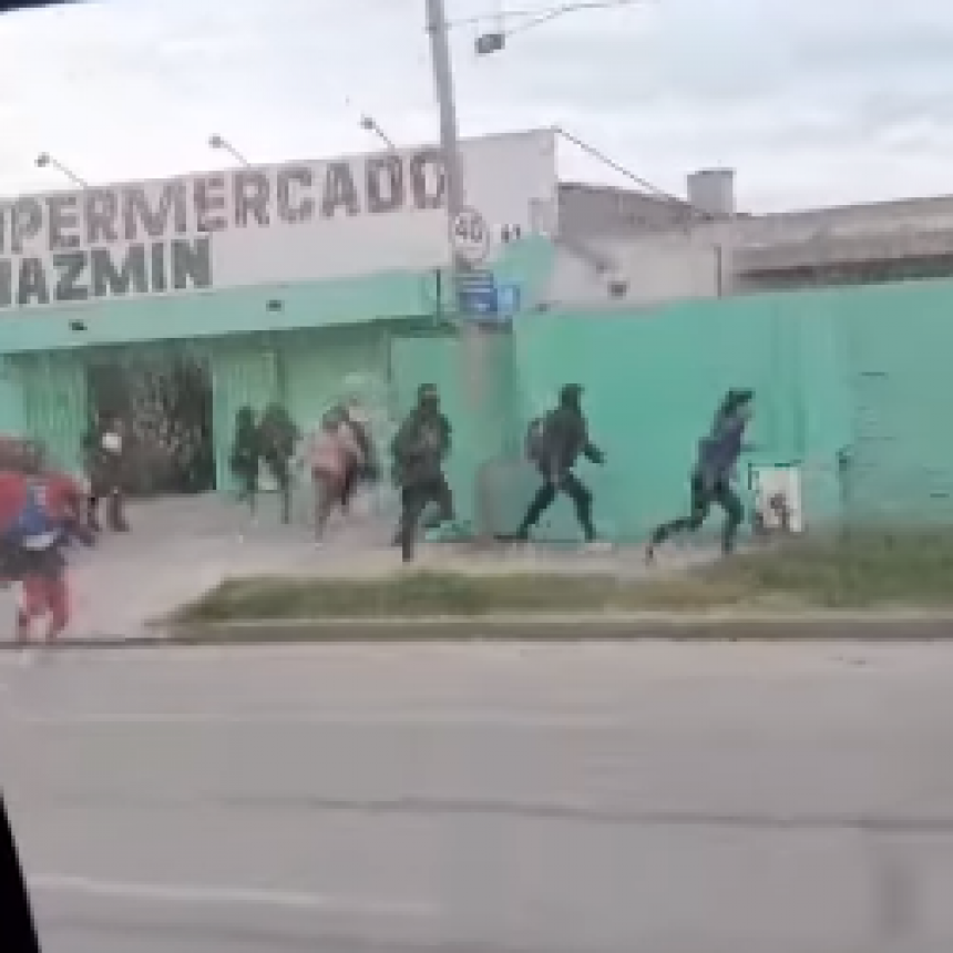 Incidente en San Nicolás: ingresaron a supermercados y se movilizó personal policial