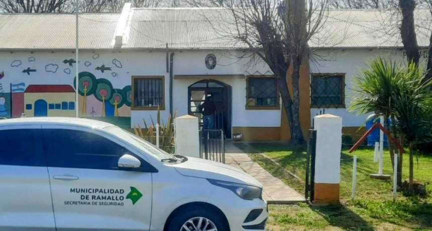 Seguridad en establecimientos educativos: instalan alarma y cámara en Escuela Rural Nº 20