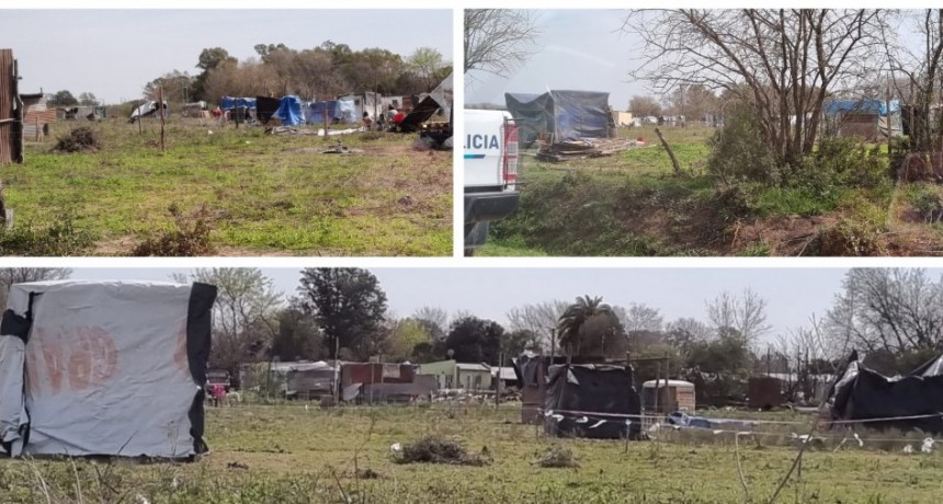 Se sumaron más familias a la toma de lotes en Villa Ramallo