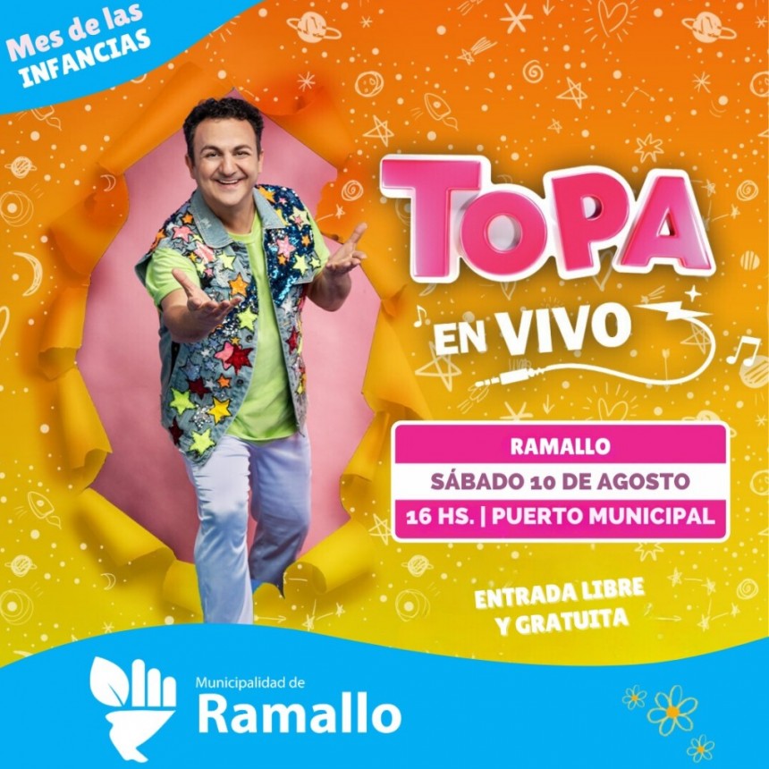 LA MUNICIPALIDAD DE RAMALLO FESTEJA EL DÍA DEL NIÑO