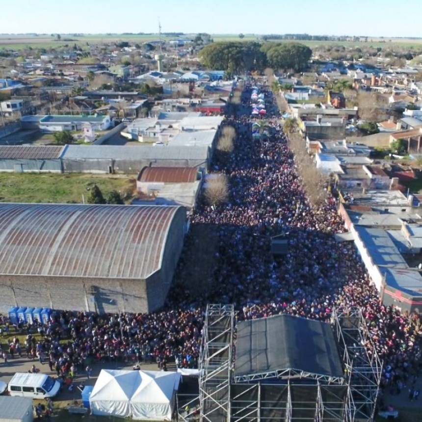 Pérez Millán celebró su 116° aniversario con un multitudinario festejo