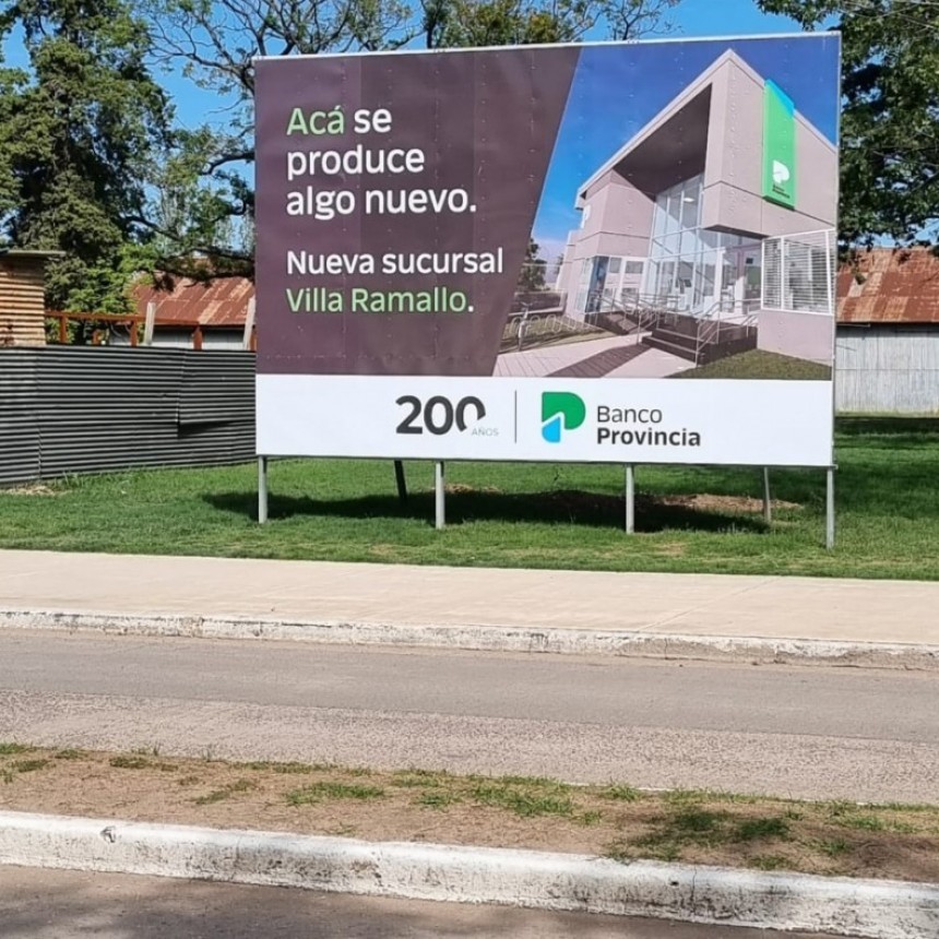 Avanza la licitación para la finalización de la obra del Banco Provincia en Villa Ramallo