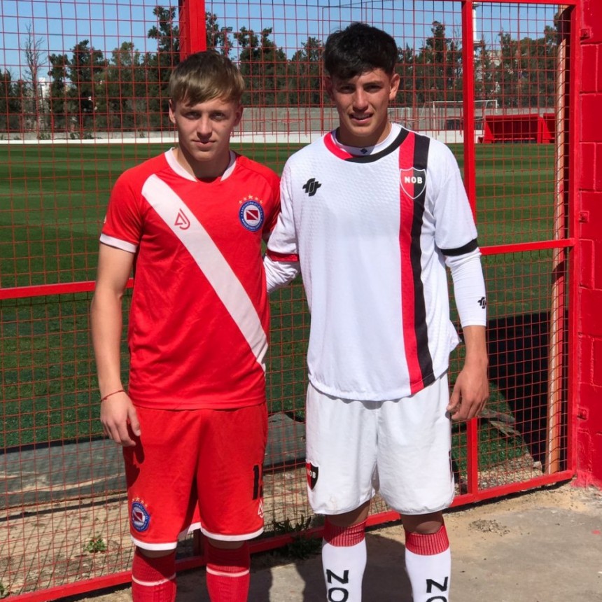 De Villa Ramallo a jugar en clubes de primera: Fausto y Nicolás, el reencuentro que emociona