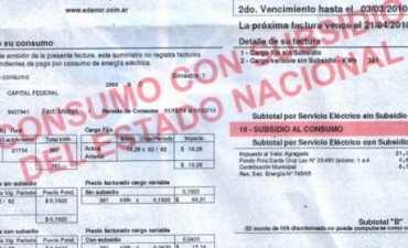 Presentarán un proyecto para retrotraer los valores de la factura del gas