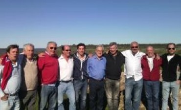 Sebastián Piñera visitó Ramallo