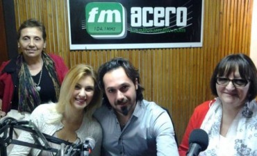 Operapop visitó los estudios de La Radio Ramallo