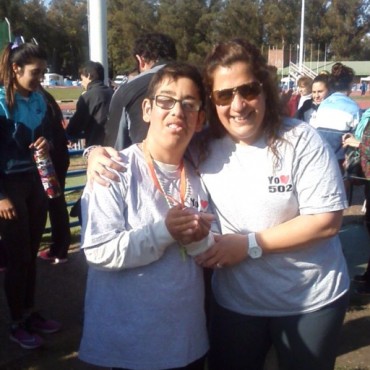 Virginia Berti y Carmen Centenari Medalla de Plata  Tomas Obrador Medalla de Bronce en los Juegos Buenos Aires