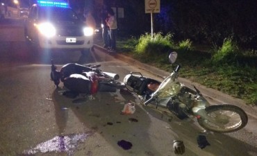 Violento accidente en barrio La Ranas