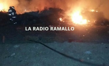 Incendio en Villa Ramallo