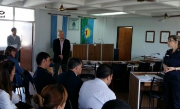 Capacitación sobre violencia de género