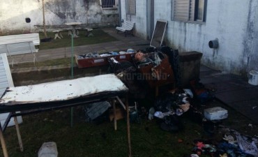 Incendio en el hogar de ancianos 