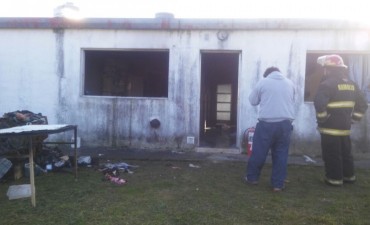 Comunicado de prensa por incendio