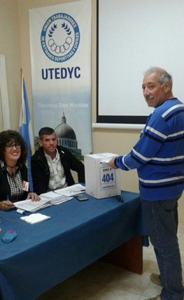 Gabriel Secchi ganó las elecciones en UTEDyC