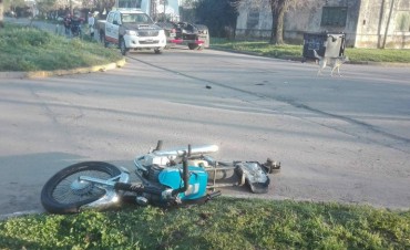 Violento accidente en Villa Ramallo