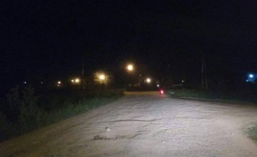 Accidente en barrio El Triangulo