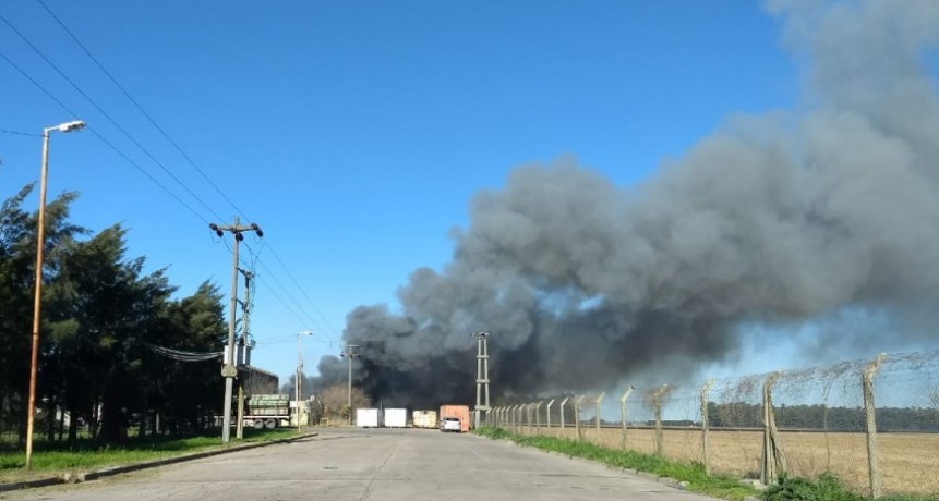 Incendio en Comirsa