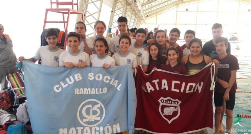 Destacada clasificación de los nadadores ramallenses