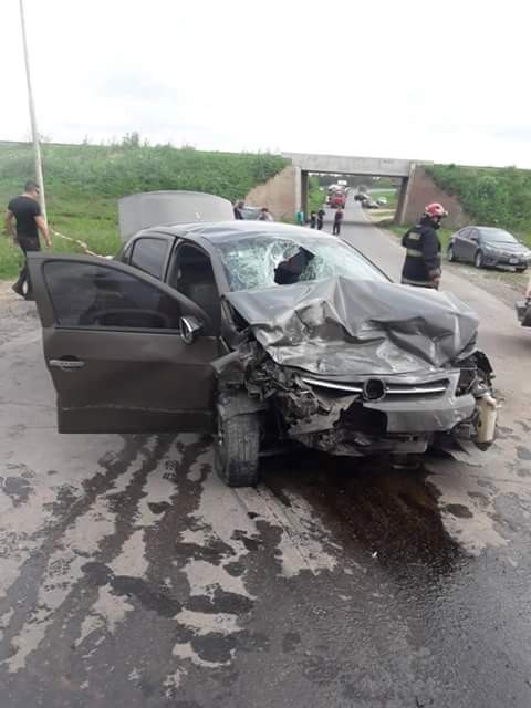 Impactante choque en el cruce de las rutas provinciales